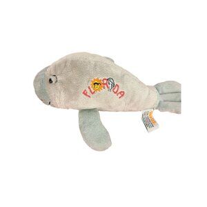 Souvies Florida‎ Manatee Plush Stuffed Animal By The RGU Group Handmade In China